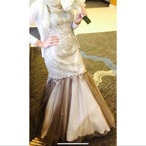 Terani Couture Trumpet Formal Dress